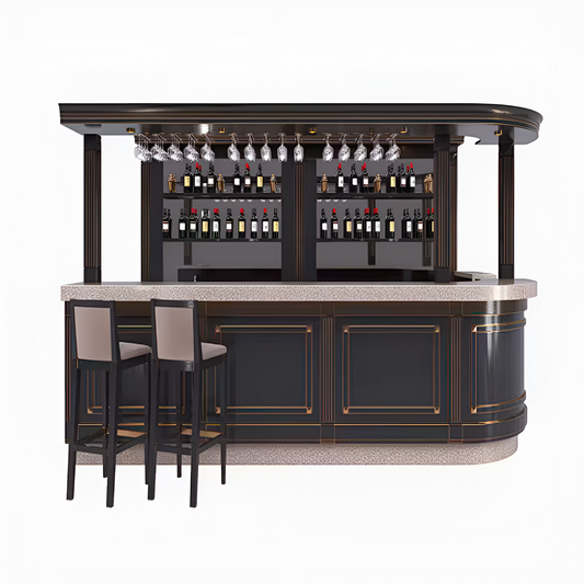 Orion Regency Grand Island Home Bar by Valente Atelier