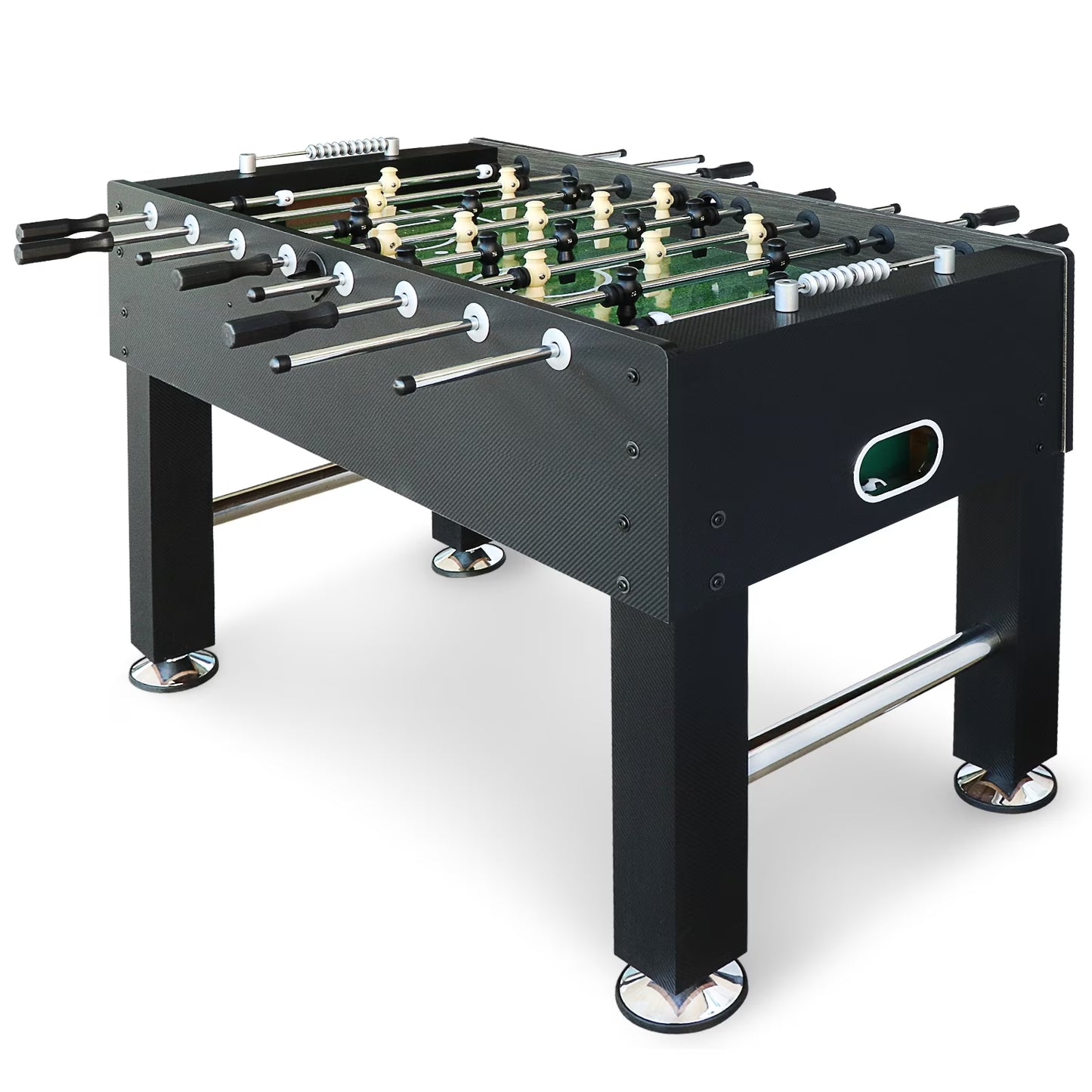 54" Competition Sized Foosball Table, Arcade Table Soccer for Home with Leg Levelers & Heavy-Duty Legs, Perfect for Family