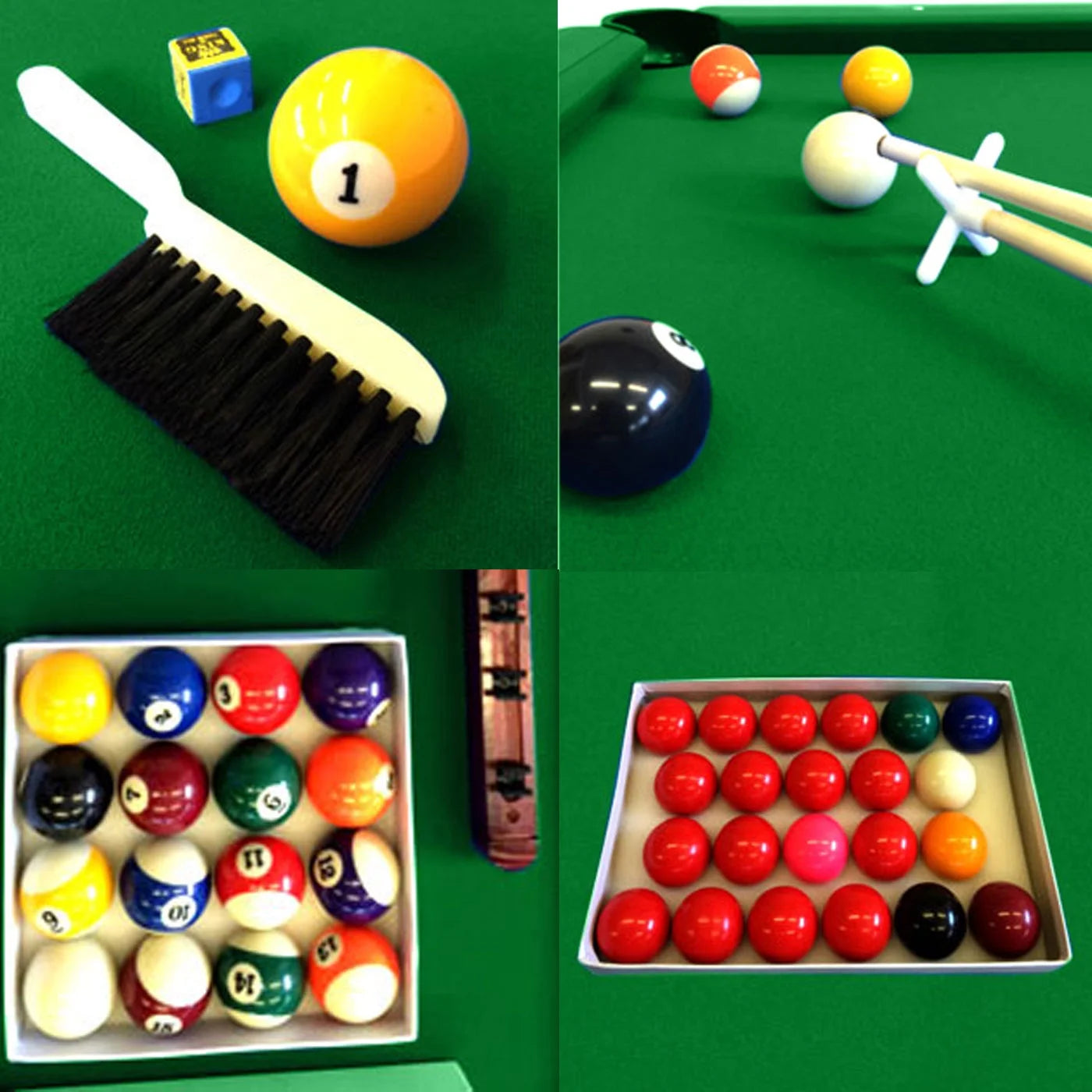 Pool Table 8 Feet Full Optional – Vintage Green