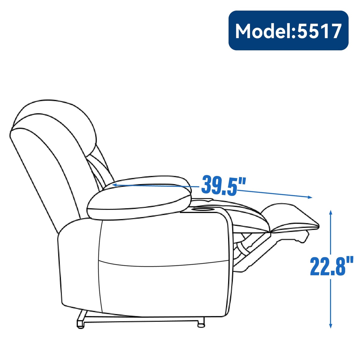 Up to 350 LBS Chenille Power Lift Recliner Chair, Heavy Duty Motion Mechanism with 8-Point Vibration Massage and Lumbar Heating, USB and Type-C Ports, Stainless Steel Cup Holders, Beige