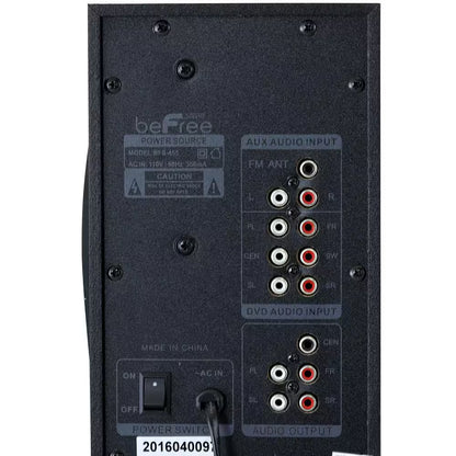 5.1-Channel Surround Sound Bluetooth Speaker System in Black