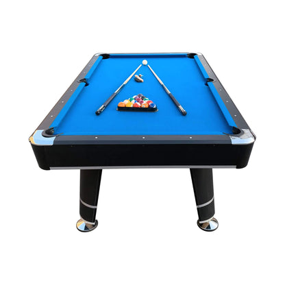 8-Foot Professional Blue Billiard Pool Table With Cues And Balls (SAK31628)