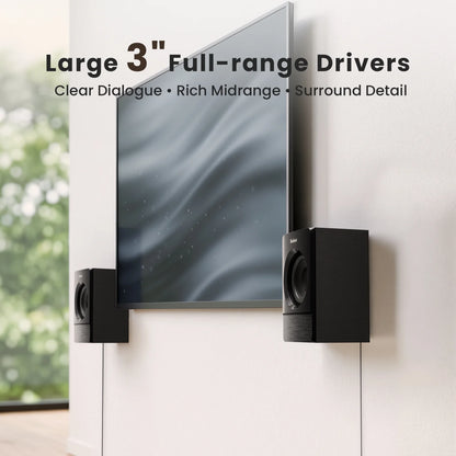 Surround Sound Systems Home Theater System - 800 Watts Peak Power 6.5" Subwoofer 5.1/2.1 Wired Stereo Speakers