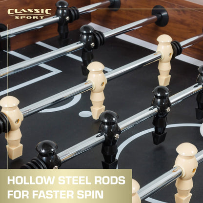 Classic Sport Liverpool 60" Foosball Table, Brown
