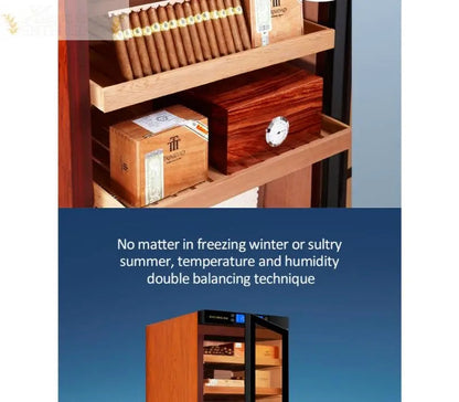 C380A Electronic Commercial Humidor Cabinet | 1,500 Cigars