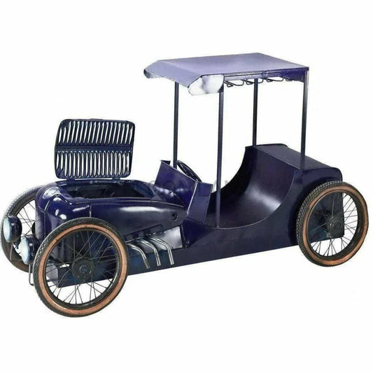 Elysera Game Room Home Bar Cabinet with Old Automobile