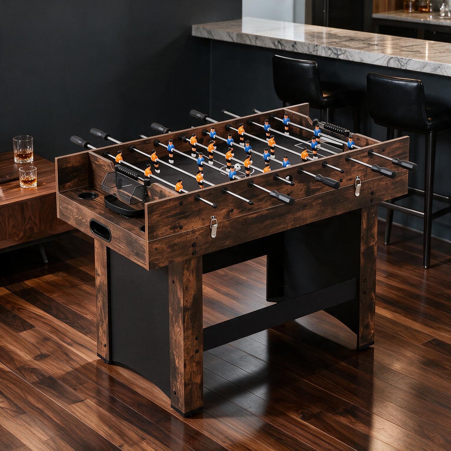 54-Inch 3-In-1 Air Hockey, Ping Pong And Foosball Table Combo (SAK14896)