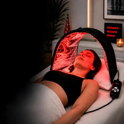 Red Light Therapy VersaDome Pro 2-in-1 – Face & Body Device with 1,998 LEDs