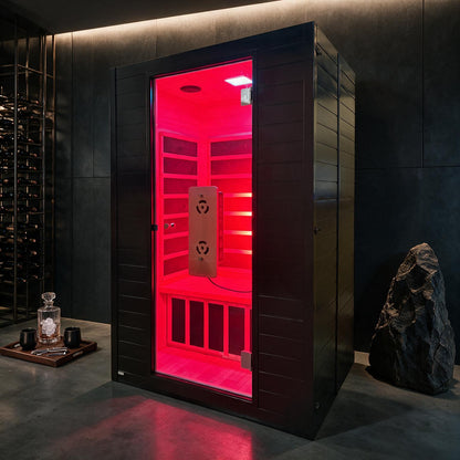 Blisspod | Malmo | All-In-One | Infrared + Red Light Therapy | Premium Sauna | Low EMF | LED Chromotherapy | 2 Person