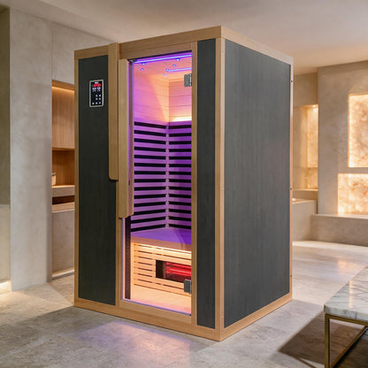 Blisspod | Bergen | Full Spectrum Ultimate Indoor Sauna | Red Light Therapy | 2 Person
