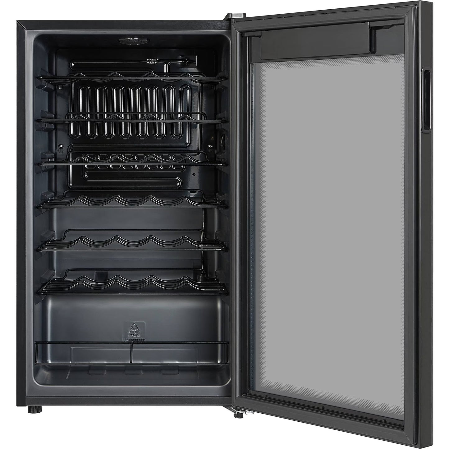 Premium 34-Bottle Standard Wine Cooler, Glass Door, AWCA034ADB
