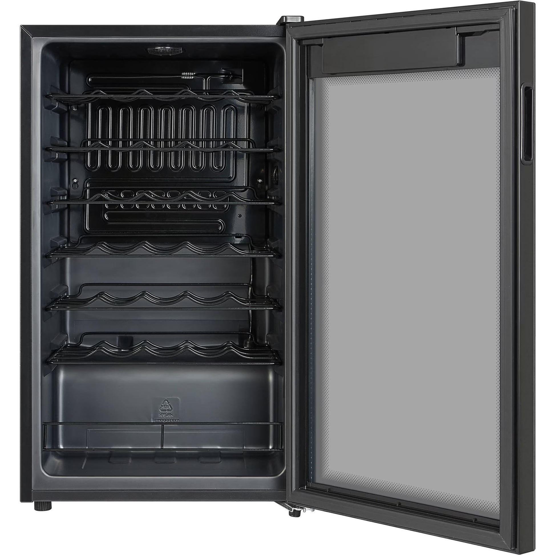 Premium 34-Bottle Standard Wine Cooler, Glass Door, AWCA034ADB