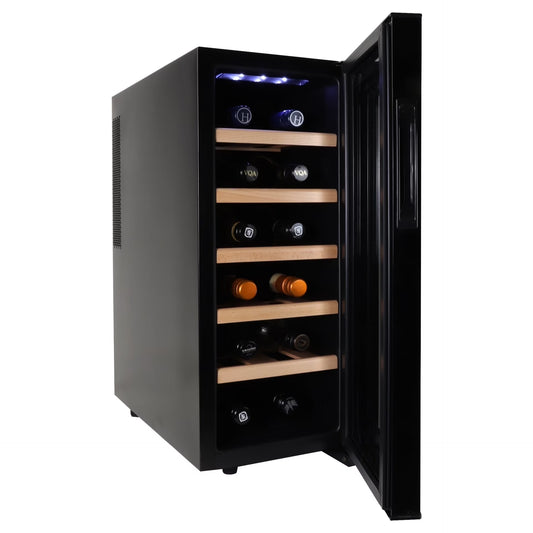 12 Bottle Wine Cooler Freestanding Wine Fridge