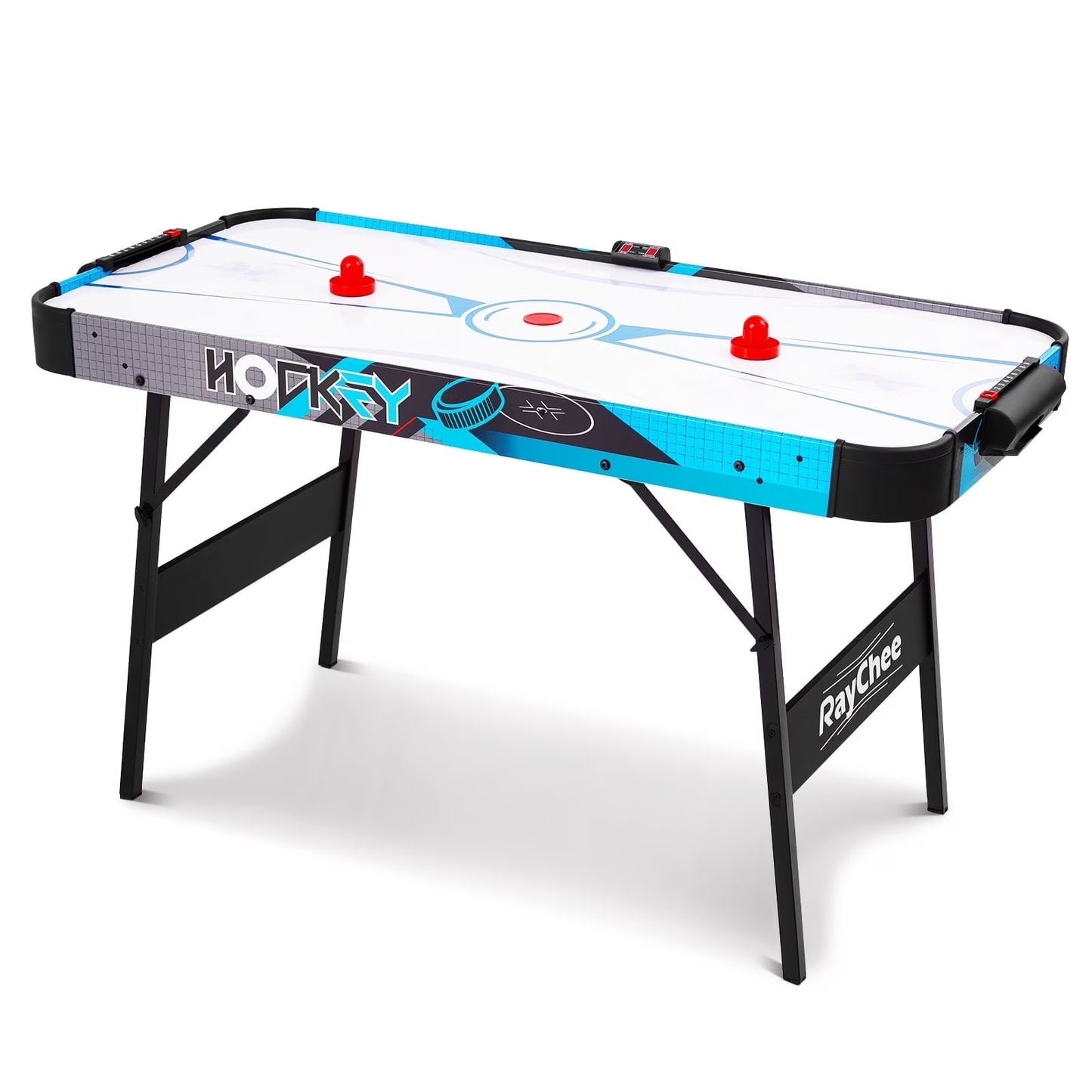 Raychee 48In Air Hockey Game Table with 2X Stronger Motor, Digital LED Scoreboard