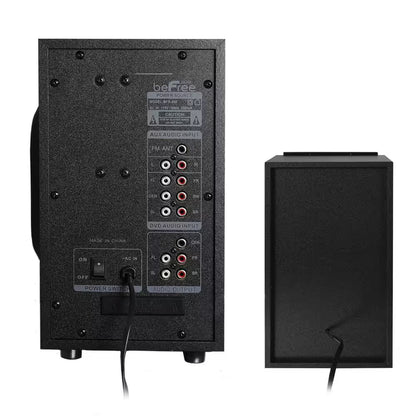 5.1-Channel Surround Sound Bluetooth Speaker System in Black