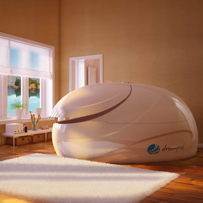 Dreampod V2 Commercial Home Flotation Sensory Isolation Tank Pod Spa [DPFP201WPE] (SAK93817)
