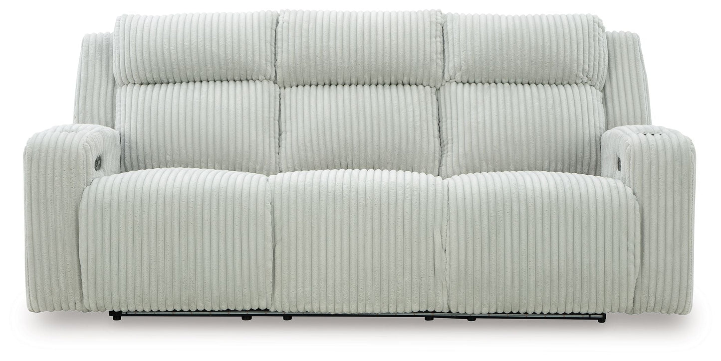 Forest Lake - Power Reclining Sofa With Adj Headrest