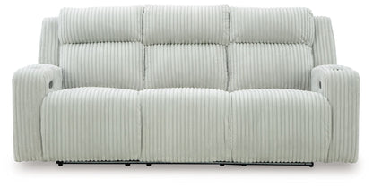 Forest Lake - Power Reclining Sofa With Adj Headrest