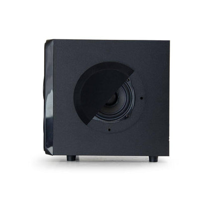 5.1-Channel Surround Sound Bluetooth Speaker System in Black