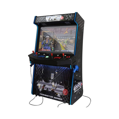 Full-Size Commercial Arcade Machine With Lightguns And Stools (SAK35690)