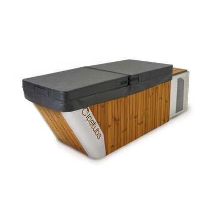 Icetubs IceBath Thermowood And Stainless Steel Cold Plunge Therapy Immersion Bath (SAK94720)