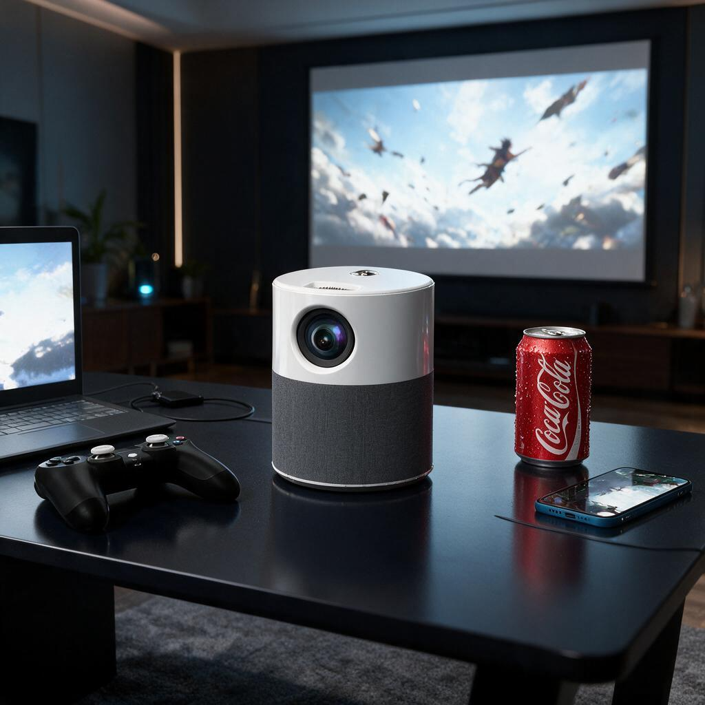 New Mini Home High-definition Projector