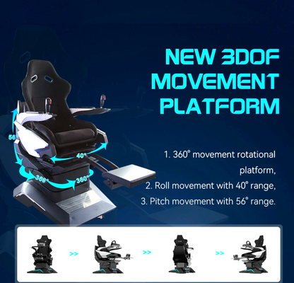 Virtual Reality Game 9D Racing & Flight Simulator